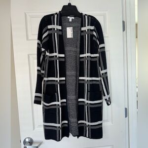 Nine West Black and Gray Women's Cardigan